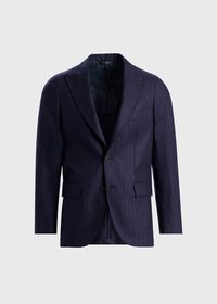 Paul Stuart Wool Stripe Two Button Suit, thumbnail 2