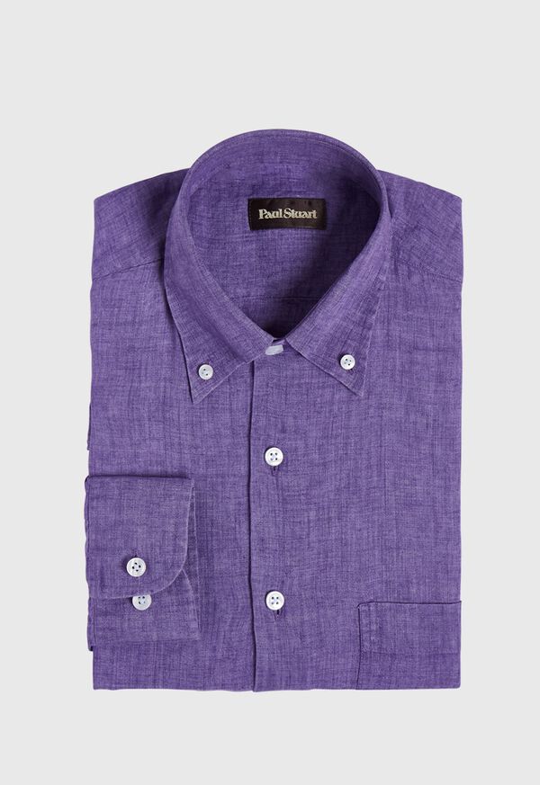 Paul Stuart Linen Sport Shirt, image 4
