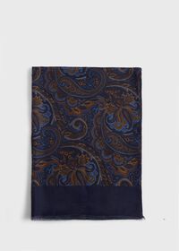 Paul Stuart Paisley Print Scarf, thumbnail 3