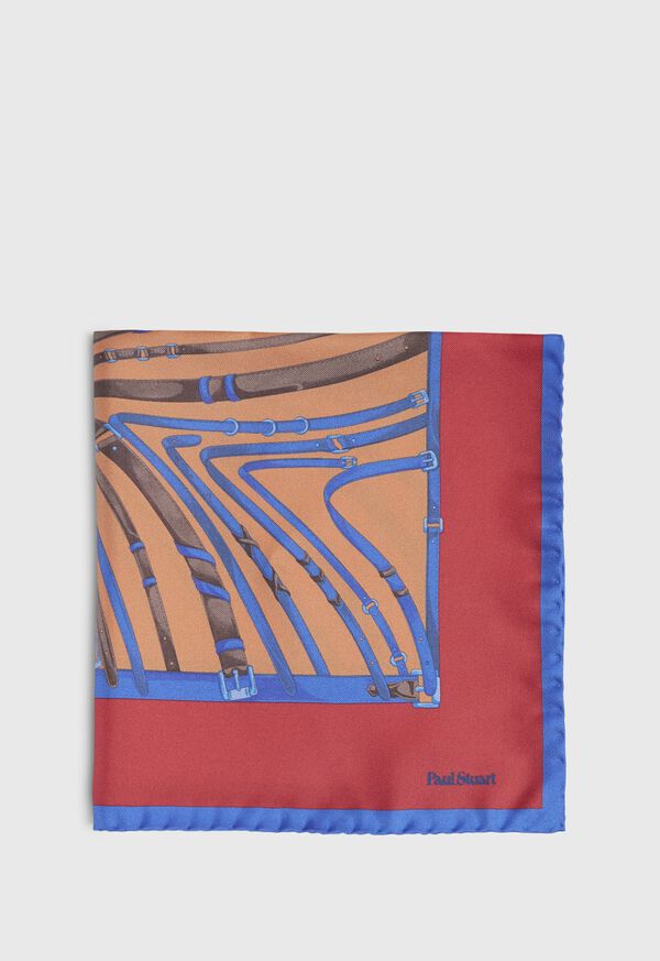 Paul Stuart Belts and Bits Pocket Square, image 2