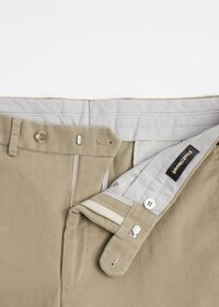 Paul Stuart Stone Brushed Cotton Twill Pant, thumbnail 2