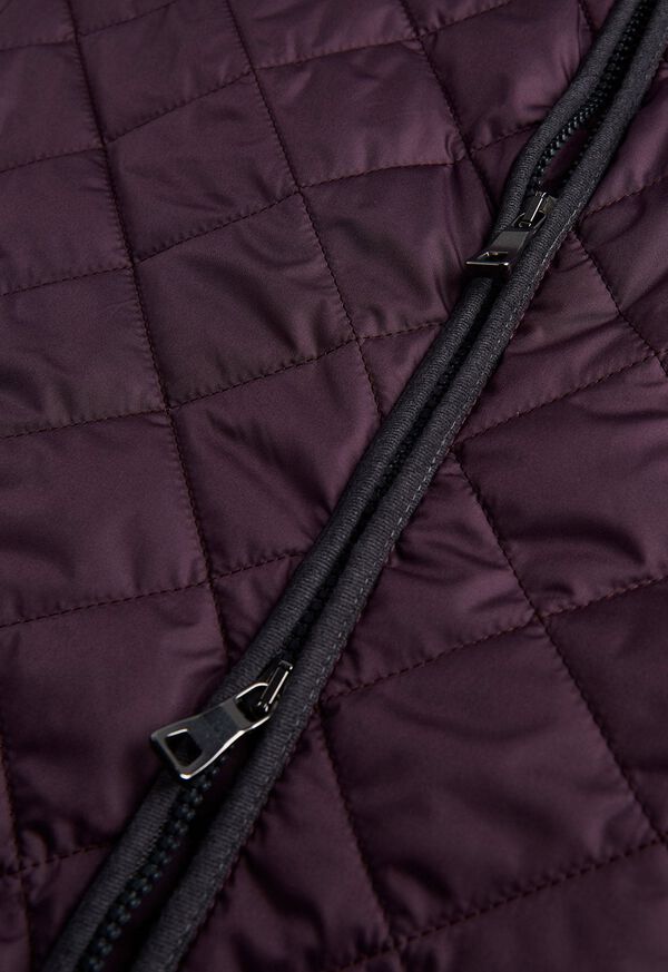 Paul Stuart Nylon Quilted Vest with Piping, image 6