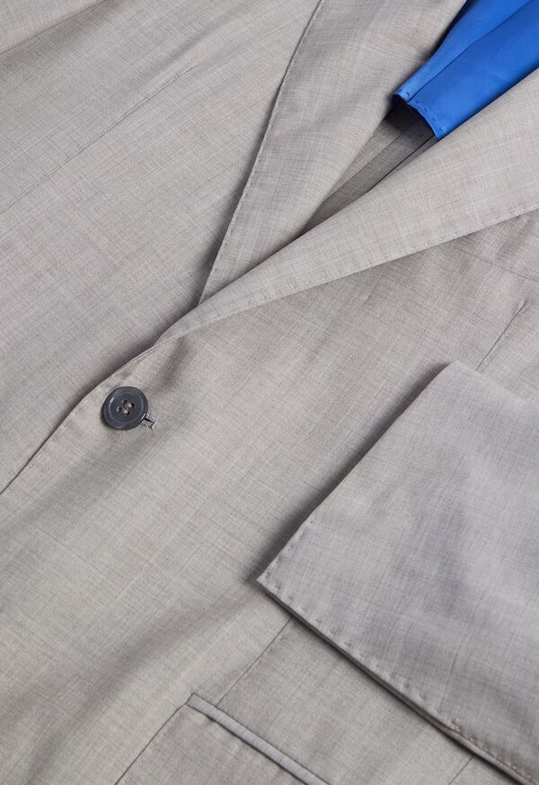 Paul Stuart Wool & Silk Solid Suit, image 3