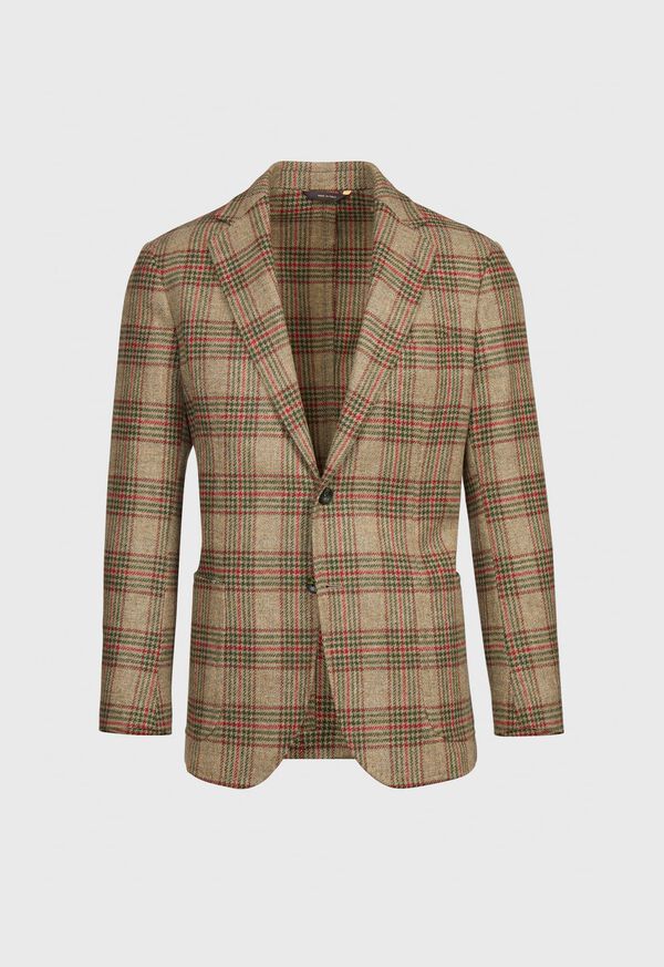 Paul Stuart Plaid Wool Soft Constructed Jacket, image 1