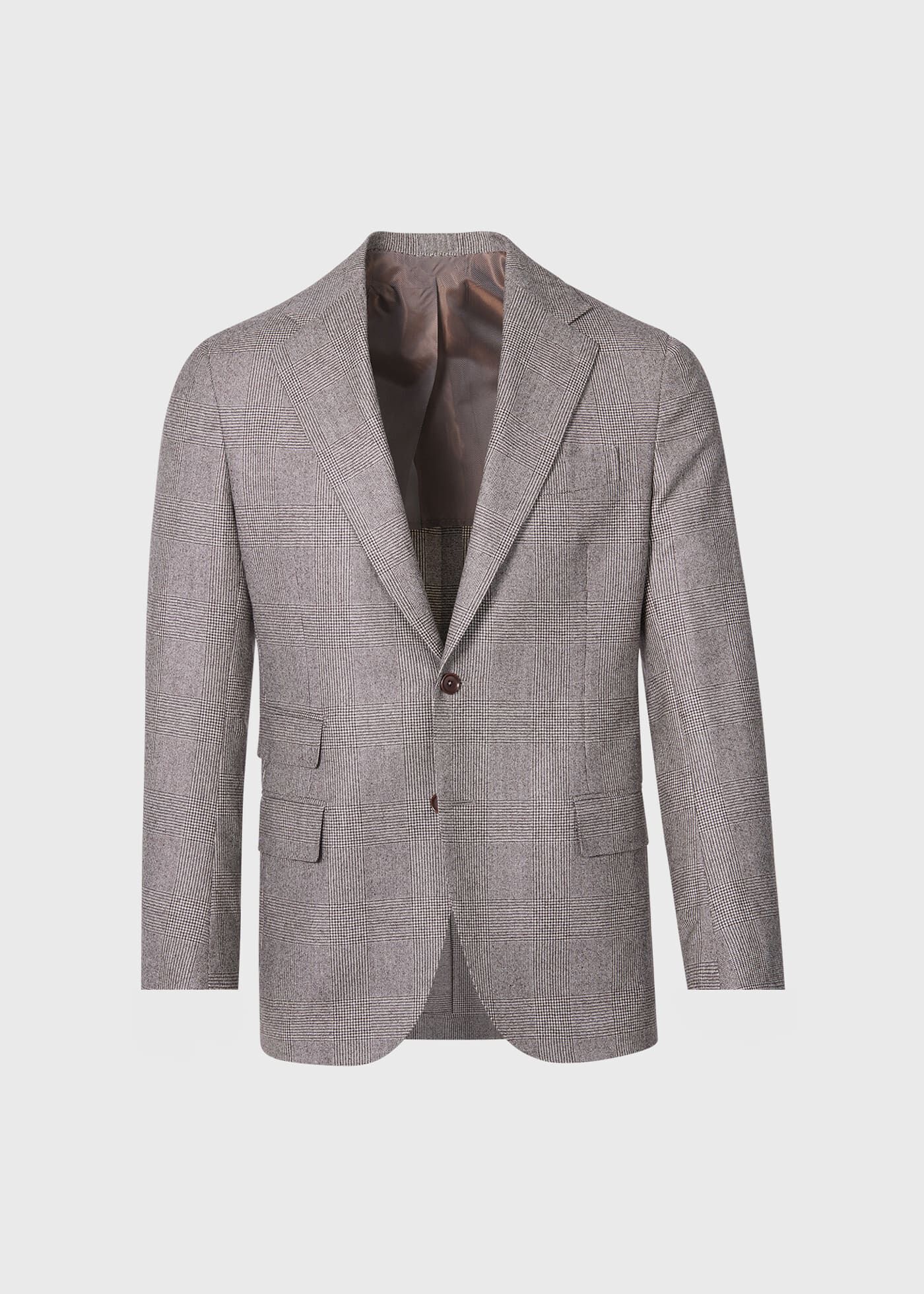 Glen plaid blazer top mens