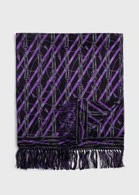 Paul Stuart Printed Silk Tubular Scarf, thumbnail 1