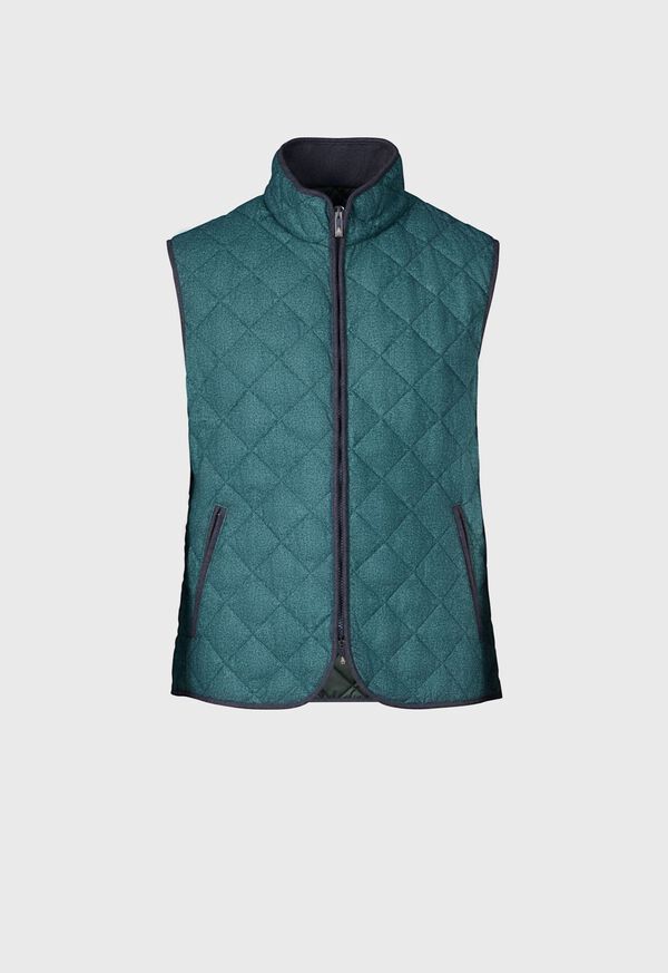 Paul Stuart Quilted Wool Vest, image 1