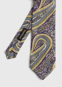 Paul Stuart Allover Summer Paisley Tie, thumbnail 1