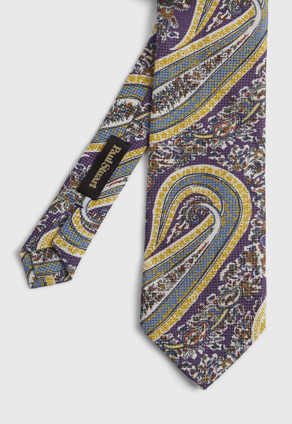 Paul Stuart Allover Summer Paisley Tie, image 1