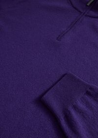 Paul Stuart Cashmere Quarter Zip Sweater, thumbnail 2