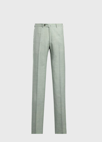 Paul Stuart Wool Hopsack Dress Trouser