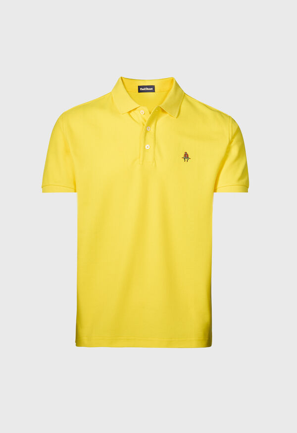 Paul Stuart Cotton Piqué Logo Polo, image 13