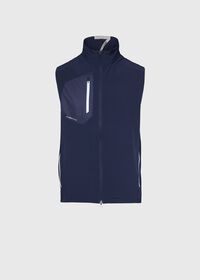 Paul Stuart Navy Full Zip Vest, thumbnail 1