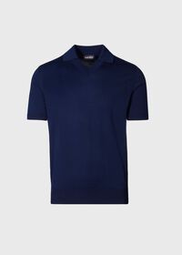 Paul Stuart Organic Cotton Open Collar Polo, thumbnail 1
