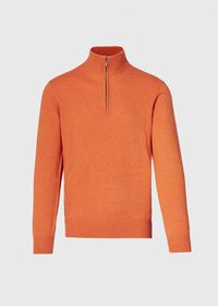 Paul Stuart Cashmere Quarter Zip Sweater, thumbnail 1