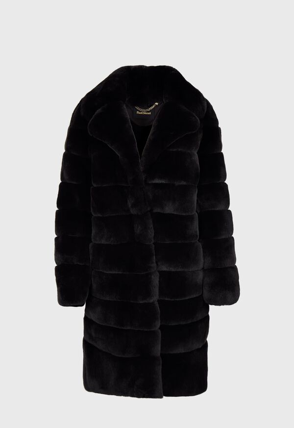 Paul Stuart Rabbit Fur Coat, image 1
