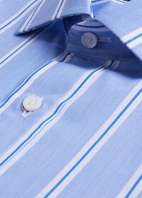 Paul Stuart Wide Stripe Slim Fit Dress Shirt, thumbnail 3