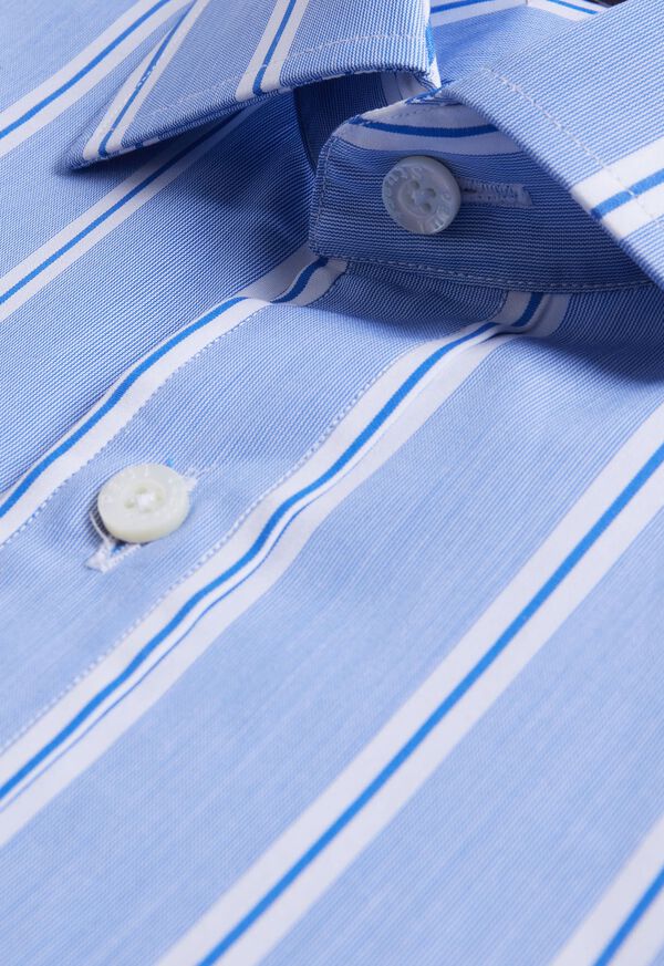 Paul Stuart Wide Stripe Slim Fit Dress Shirt, image 3