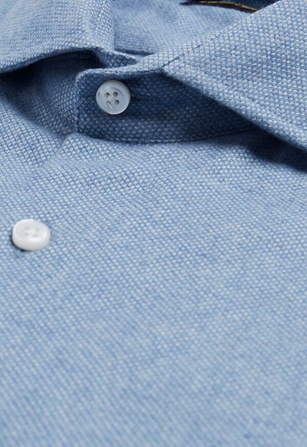 Paul Stuart Oxford Brushed Flannel Sport Shirt, image 2