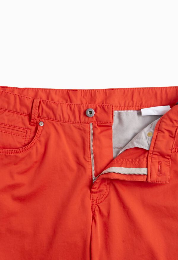 Paul Stuart Five Pocket Satin Finish Cotton Pant, image 3