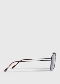 Paul Stuart TOD’S Shiny Dark Ruthenium Metal Sunglasses, thumbnail 3