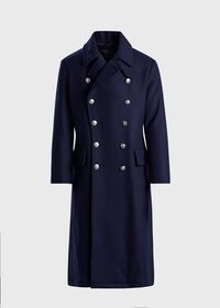 Paul Stuart Double Breasted Wool Overcoat, thumbnail 1