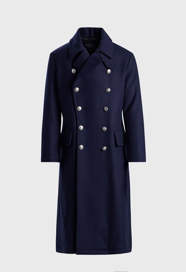 Paul Stuart Double Breasted Wool Overcoat, image 1