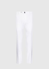 Paul Stuart White Linen Blend Trouser, thumbnail 1
