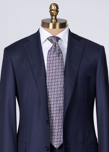 Paul Stuart Woven Silk Deco Tie