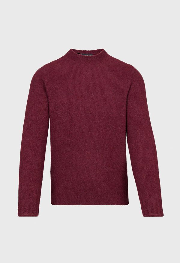 Paul Stuart Wool Blend Boucle Crewneck Sweater, image 1