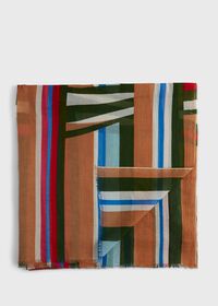 Paul Stuart Striped Scarf, thumbnail 1