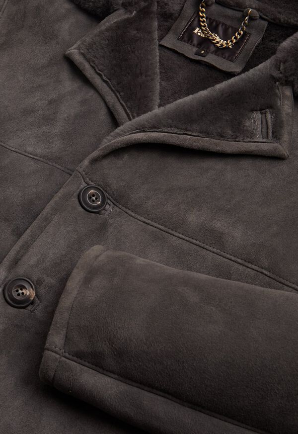 Paul Stuart Classic Shearling Coat, image 2