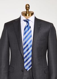 Paul Stuart Oxford and Satin Stripe Tie, thumbnail 2