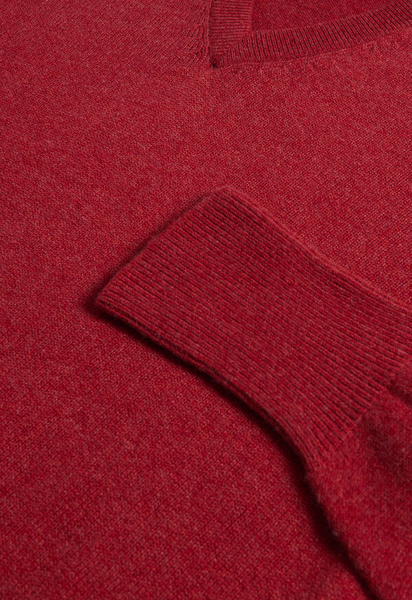 Paul Stuart Classic Cashmere V-Neck Sweater, image 2