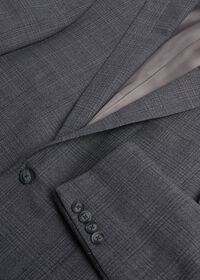 Paul Stuart Grey Plaid Wool Suit, thumbnail 2