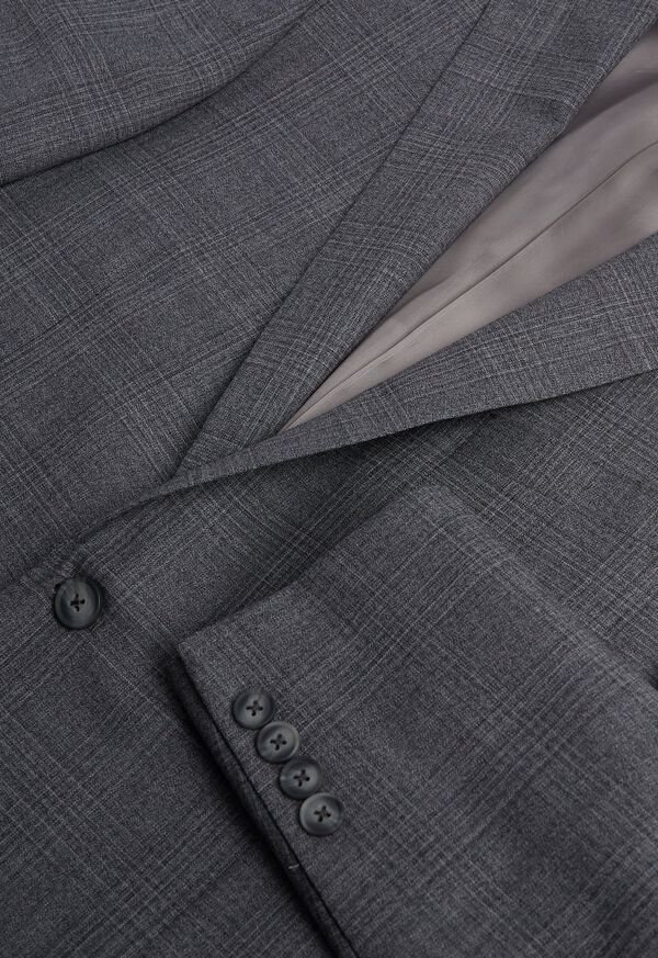 Paul Stuart Grey Plaid Wool Suit, image 2