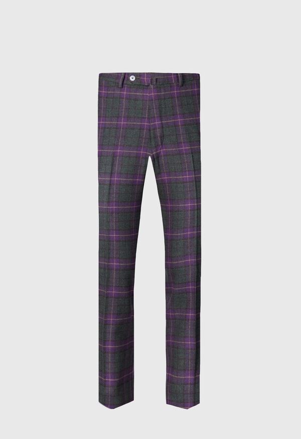 Paul Stuart Wool & Cashmere Plaid Trouser, image 1