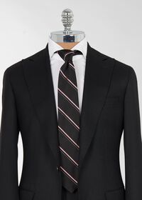 Paul Stuart Woven Deco Stripe Tie, thumbnail 2
