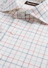 Paul Stuart Three Color Tattersall Sport Shirt, thumbnail 3