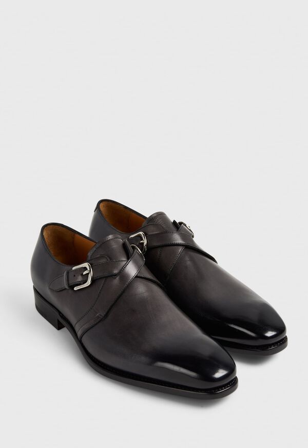 Paul Stuart Galante Double Cross Monk Strap, image 19