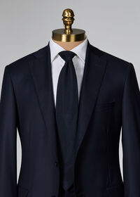 Paul Stuart Solid Silk Garza Tie, thumbnail 2