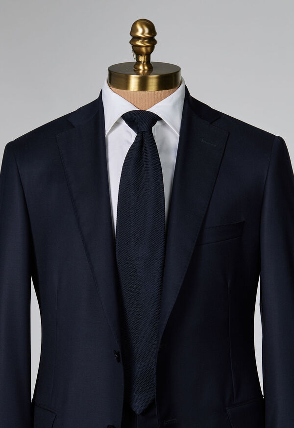 Paul Stuart Solid Silk Garza Tie, image 2