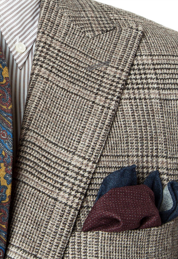 Paul Stuart Paul Fit Wool and Cashmere Plaid Suit, image 2