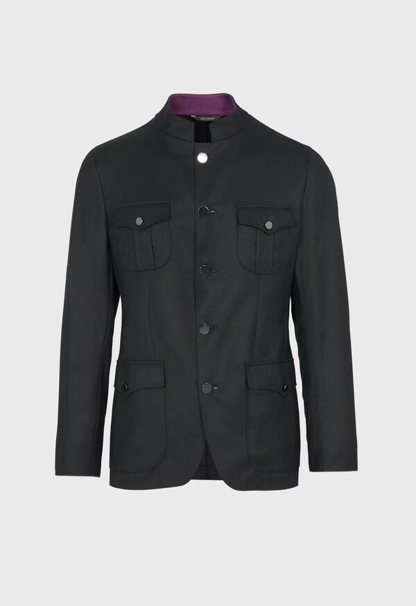 Paul Stuart Doeskin Nehru Jacket, image 1
