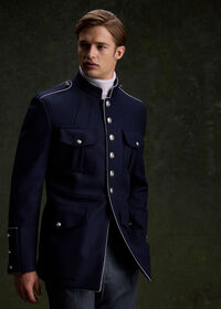 Paul Stuart Wool Military Style Jacket, thumbnail 2