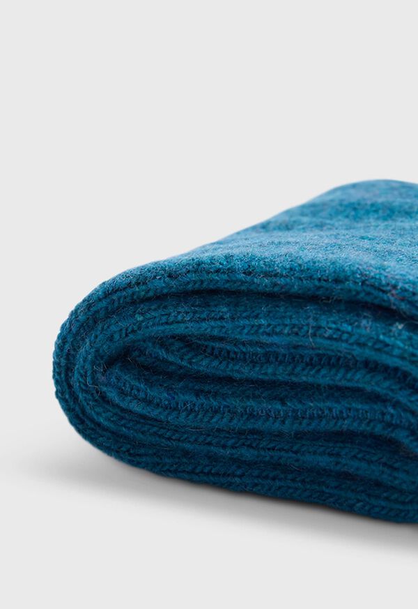 Paul Stuart Cashmere Blend Ribbed Sock, image 2