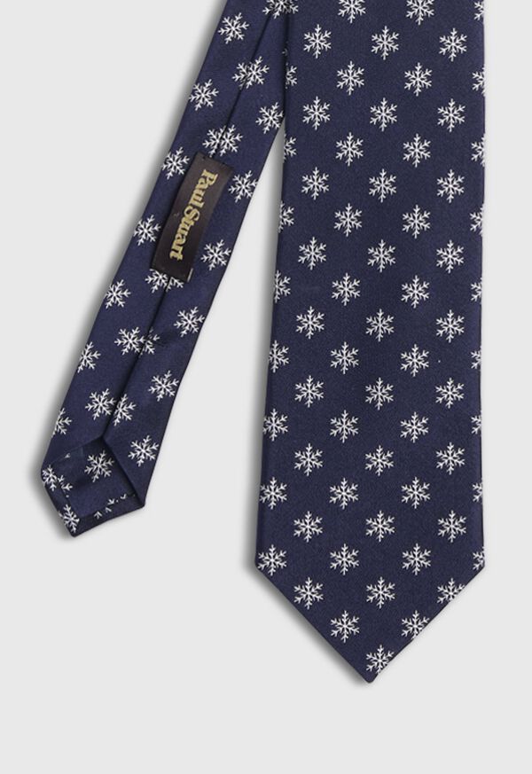 Paul Stuart Snowflake Tie, image 1