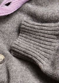 Paul Stuart Button Mock Neck Sweater, thumbnail 2
