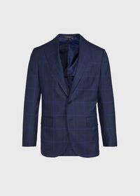 Paul Stuart Blue Plaid Suit, thumbnail 3