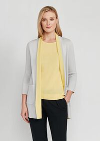 Paul Stuart Contrast Color Cardigan, thumbnail 4